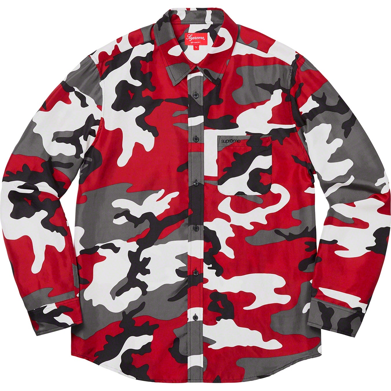 Silk Camo Shirt view 3